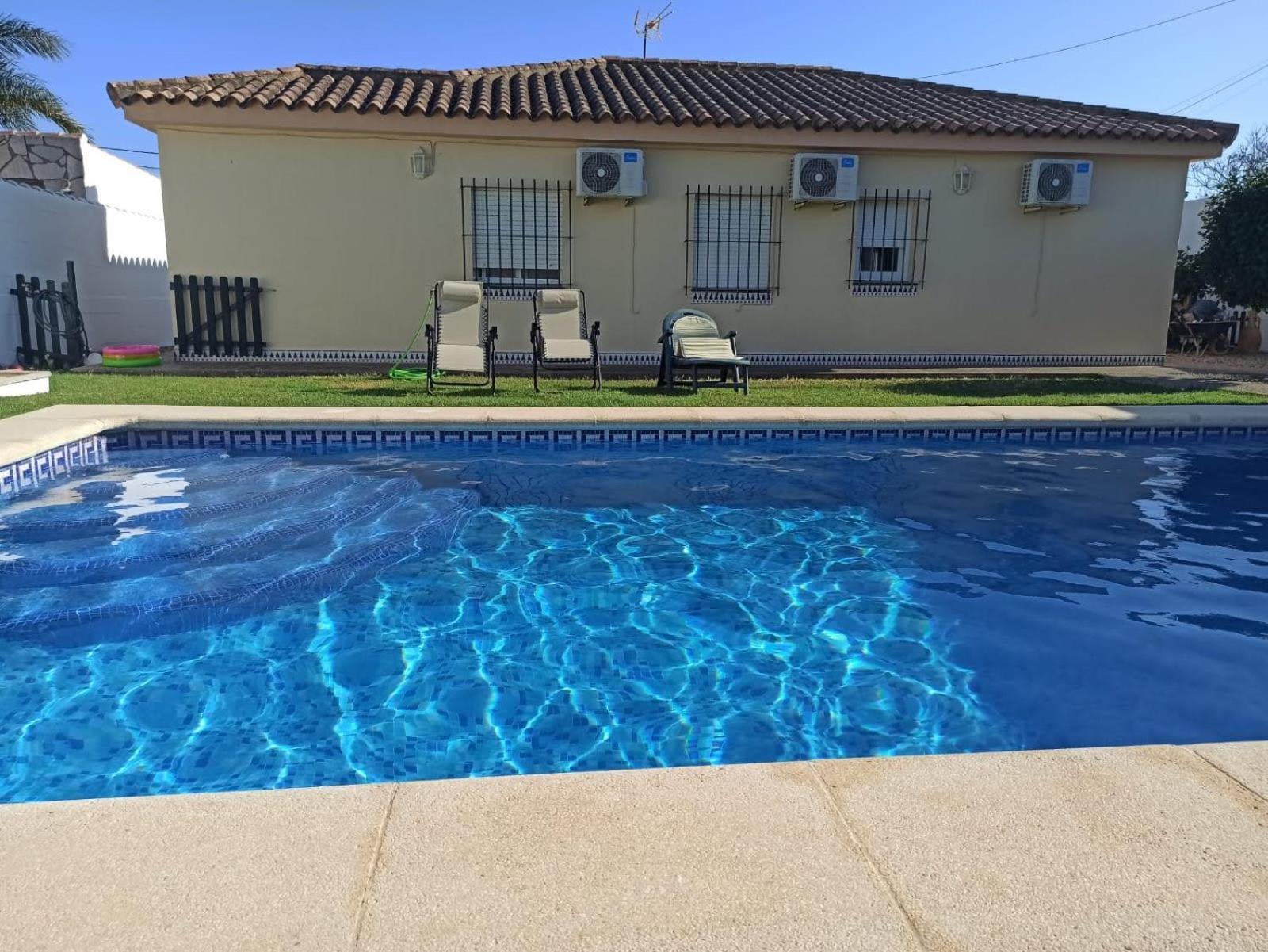 Casa Chiclana Con Piscina Privada Villa Chiclana de la Frontera Exteriör bild